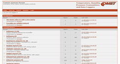Desktop Screenshot of forum.cometsystem.cz